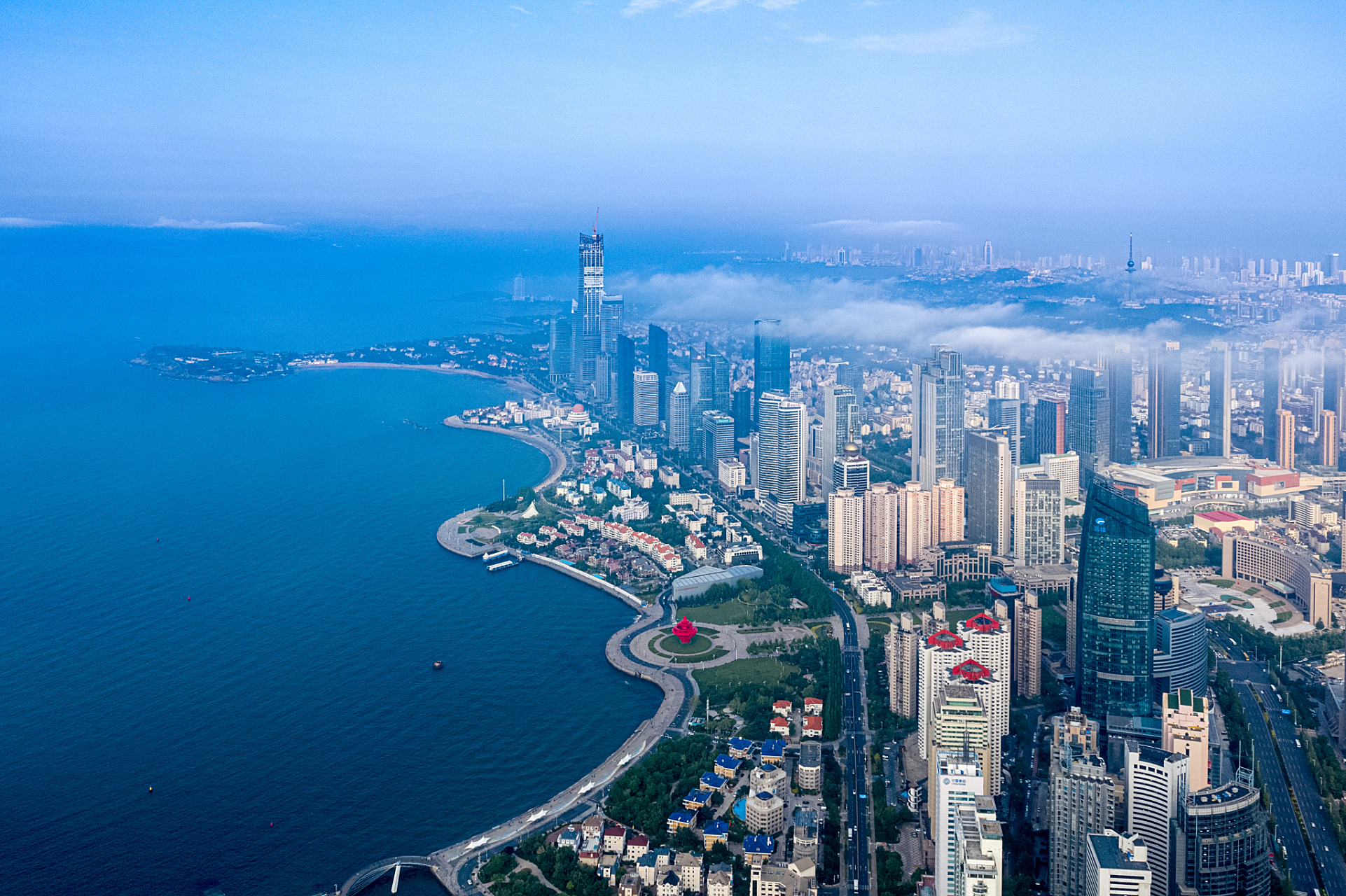 山东印象，绿意盎然，碧海蓝天